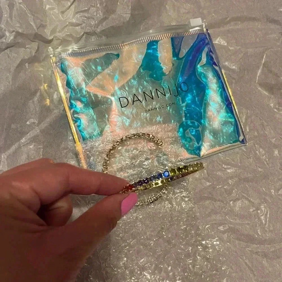 NWT Dannijo Gemaeux Multi Earrings - Picture 2 of 2